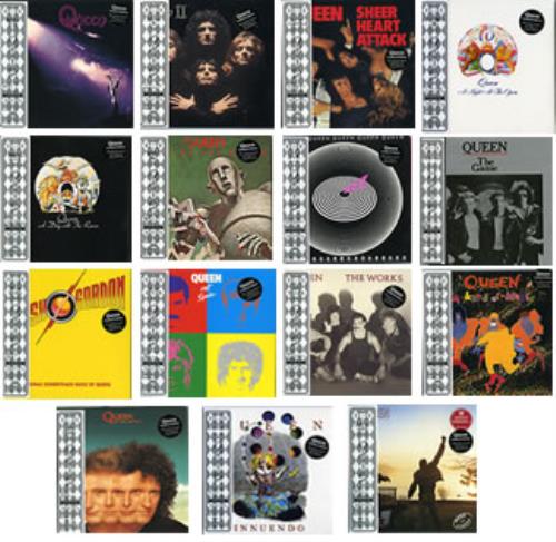 クイーンCD クイーン CDシングル・ボックス」 フレディマーキュリー追悼盤